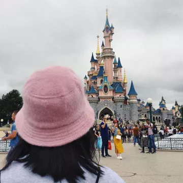 El Bob Asos rosa que lleva Aude Julie en su cuenta de Instagram