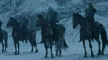 The bottom of the armour of the King of the Night (Vladimir Furdik) in Game of Thrones S07E06