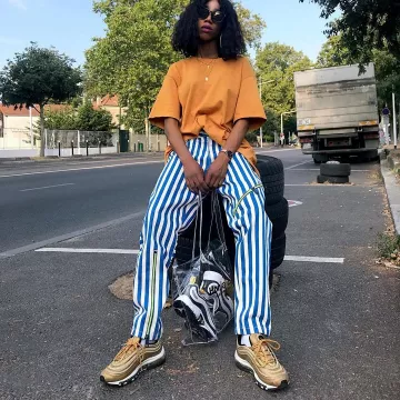 Pair of air max 97 worn by Kimberlyskinny view on his account instagram
