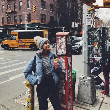 Zoella un pueblo del oeste visto en su cuenta de instagram