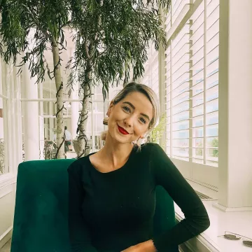 Zoella en el gran brighton vista en su cuenta de instagram