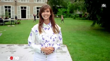 The printed shirt of Ophélie Meunier in the Forbidden Zone of the 08/08/2018