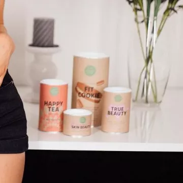 Le Fit cookie utilisé par Aurela Skandaj sur son compte Instagram