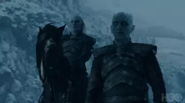 Mask of Night King (Vla­di­mir Fur­dik) as seen in Game of Thrones S07E06
