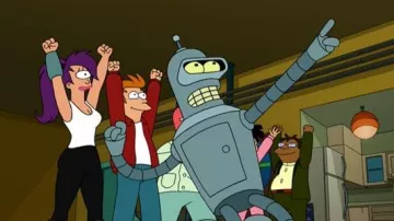 The costume of Bender in Futurama