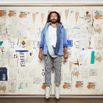 Shoes white Converse Chuck Taylor All Star Hi worn by Bob Sinclar on his account Instagram