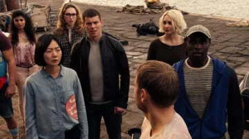 Le costume de Sun Bak (Doona Bae) durant le combat du Palazzo dans Sense8 S2E12