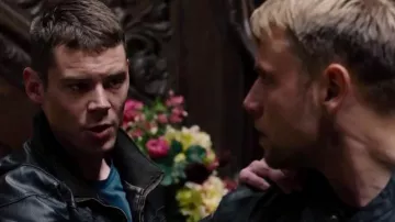 The costume Will Gorski (Brian J. Smith) during the infiltration of BPO in Sense8 S2E12