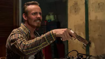 Plaid shirt worn by Felix Kendrickson (Jasper Pääkkönen) as seen in BlacKkKlansman