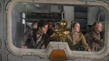 Brown Jacket worn by Poe Dameron (Oscar Isaac) as seen in Star Wars: The Last Jedi