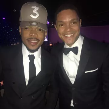 La casquette 'Chance 3' portée par Chance The Rapper sur le compte Instagram de Trevor Noah