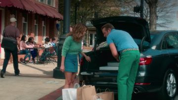 La jupe en jean American Apparel de Patty Bladell (Debby Ryan) dans Insatiable S01E01