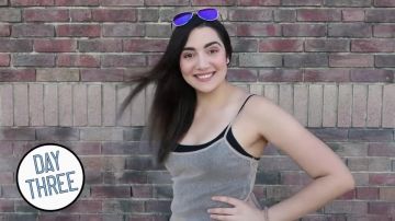 The top tank transparent Fashion Nova Safiya Nygaard