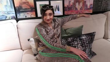 Sunglasses Fashion Nova Safiya Nygaard in the YouTube video Wearing Fashion Nova Outfits For A Week