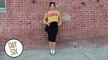 Skirt Fashion Nova Safiya Nygaard in the YouTube video Wearing Fashion Nova Outfits For A Week