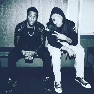 Sneakers The 10: Nike Air Vapormax Fk "off white", worn by kevin hart on the account Instagram @nickcannon