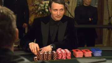 Les plaques de poker utilisées par Le chiffre (Mads Mikkelsen) dans Casino Royale