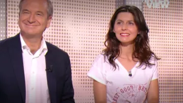 Le t-shirt "Good Better" de Laure Daussy dans 28 minutes du 14/08/2018