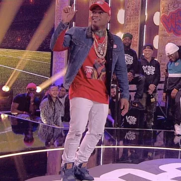 Les Sneakers Air Jordan 4 Retro  Nrg "levi's"   portées par Conceited sur son compte Instagram