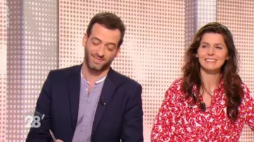 La camisa de panqueques estampada de verduras de Laure Daussy en 28 minutos del 26/07/2018