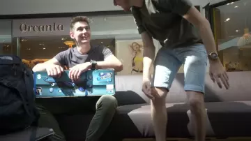 The skateboard power used in the video "We exchange our cards for 24" Mastu