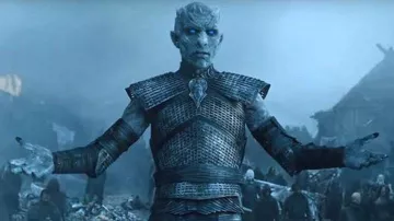 Les gants imitant les mains du Roi de la Nuit (The Night's King) dans Game of Thrones S05E08