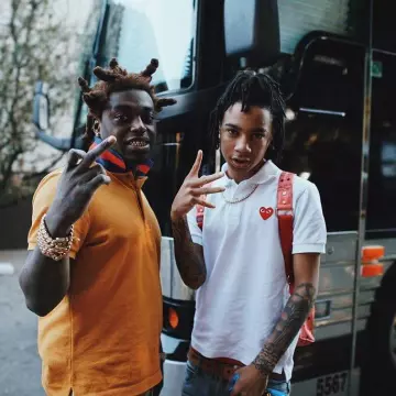 The polo white Heart As the Boys Play the rapper YBN Nahmir on instagram