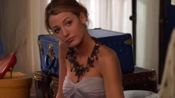 Le collier porté par Serena van der Woodsen (Blake Lively) dans Gossip Girl S03E22