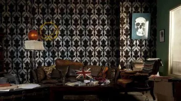 Sherlock Homles 221B Union Jack Cusion