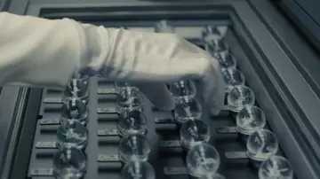 La réplique du support des orbes de mémoire dans Blade Runner 2049