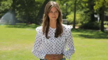 The top polka dot, and the wheel of Ophélie Meunier in the Forbidden Zone of the 22/08/2018
