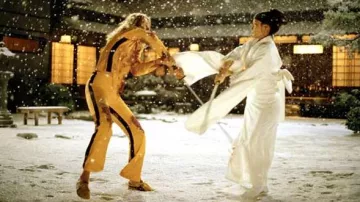 Sneakers Asics Onitsuka Tiger Tai Chi' Beatrix Kiddo (Uma Thurman) in Kill Bill Vol. 1
