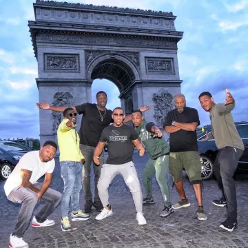 Sneakers Nike Air Max 1/97 Vf Sw "2018 Sean Wotherspoon" worn by Kevin Hart on his account Instagram