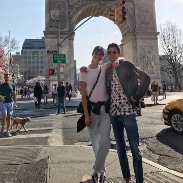 Old Skool Vans Sneakers usadas por Pauline Hoarau en su cuenta de Instagram