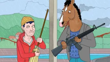 The bonnet yellow Todd in Bojack Horseman
