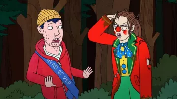 Yellow beanie hat worn by Todd as seen in Bojack Houseman