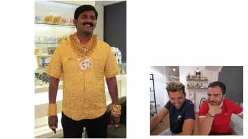 The wholesale bracelet chain in gold as seen in the video "the worst delusions of the rich" de Pierre Croce