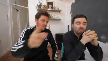 The black shirt worn in the video "these people who make stupid decisions" of Peter Croce