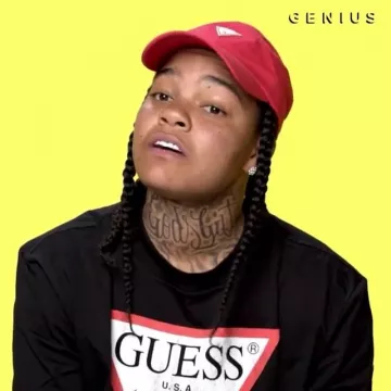 The t-shirt Guess black Young MY on his account Instagram