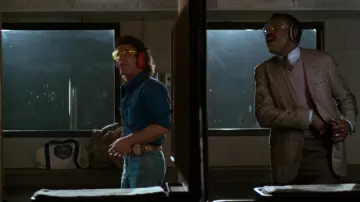 The authentic badge of detective LAPD of Martin Riggs (Mel Gibson) in lethal Weapon