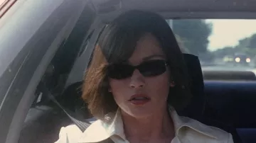 Gafas de sol Persol usadas por Isabel Lahiri (Catherine Zeta-Jones) en Ocean's Twelve