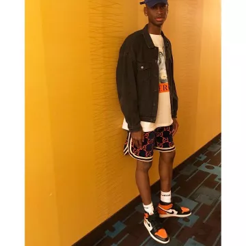 orange jordan 1 outfit