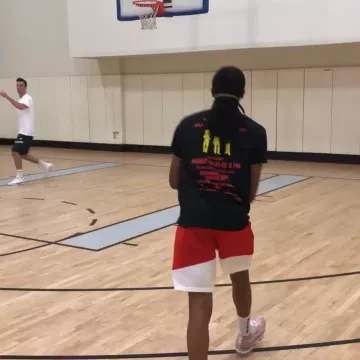 Nike Lebron 15 "Fruity Pebbles" sneakers worn by Quavo on his Instagram account (@QuavoHuncho)