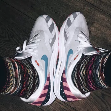 Nike Air Max 1  "Parra" sneakers worn by LeBron James on @brkicks Instagram account
