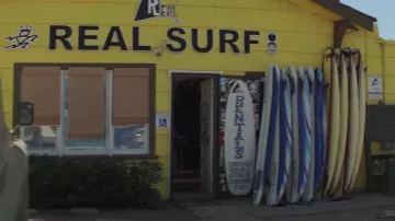 Real Surf Shop in Oceanside, CA as seen in Animal Kingdom S01