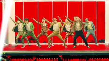 Valentino Garavani sneakers worn by J-Hope in BTS (방탄소년단) 'IDOL' Official MV