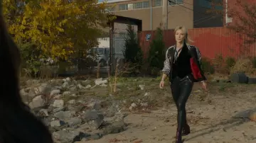 Le pantalon en cuir RtA Brand de Lou (Cate Blanchett) dans Ocean's 8