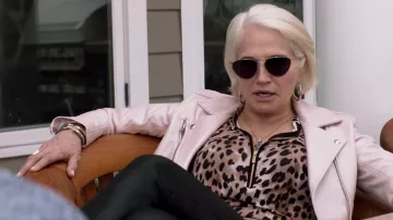 Janine 'Smurf' Cody's (Ellen Barkin) pink leather jacket as seen in Animal Kingdom S03E12