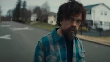 La camisa a cuadros que usó Del (Peter Dinklage) en I Think We're Alone Now