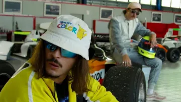 The bob Pikachu (Game Boy Color) of Lorenzo in his clip Champagne & Pétou feat. Charles Viscount